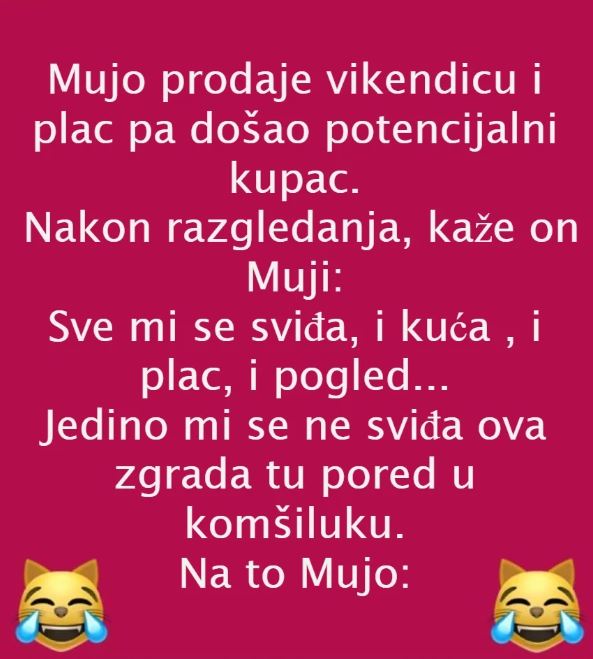 VIC DANA: PRODAJA VIKENDICE - featured image VIC DANA: PRODAJA VIKENDICE - featured image